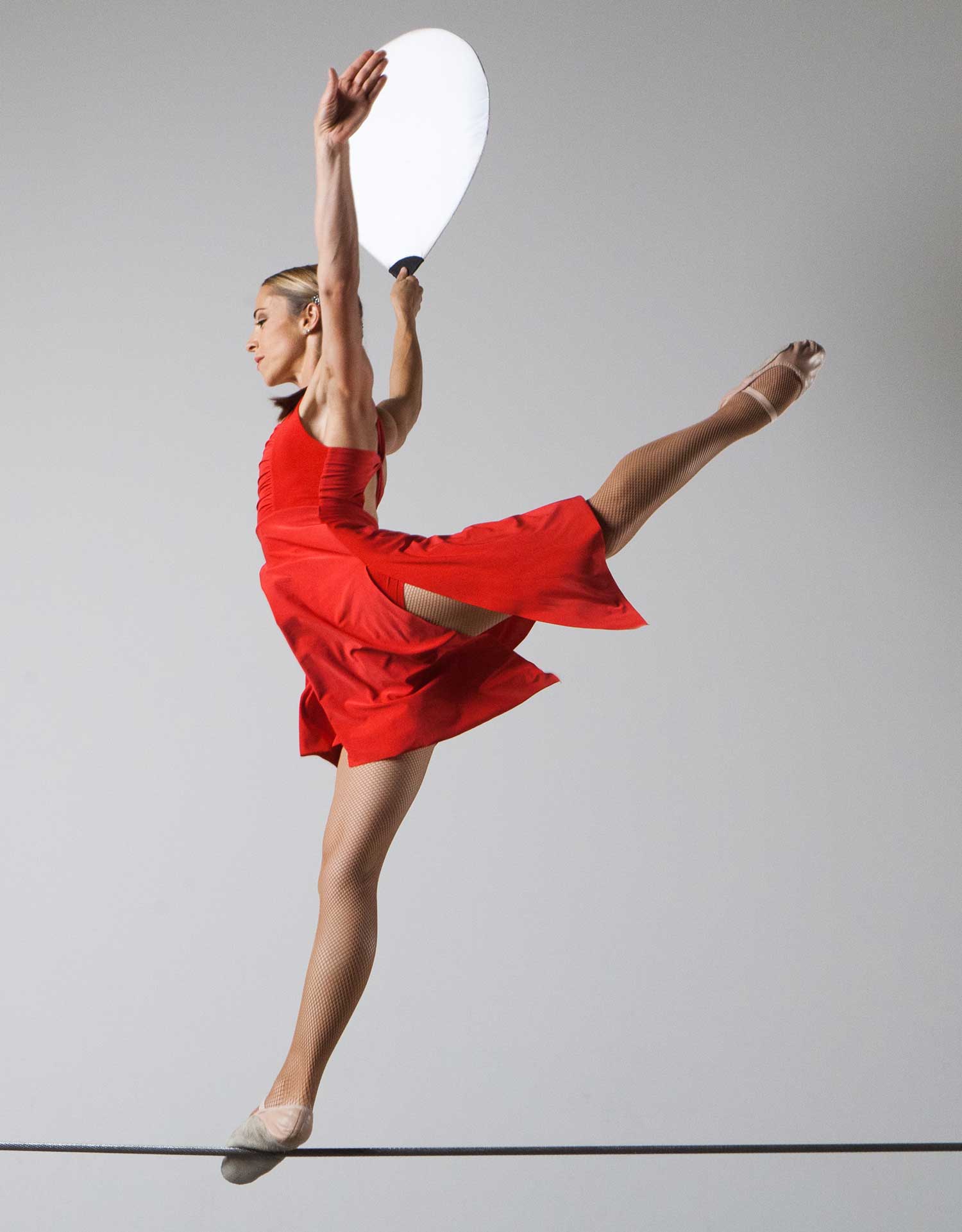 photo of Ariele Ebacher, tightwire coach